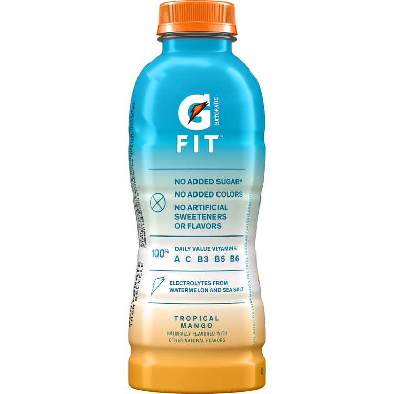 Gatorade Fit Tropical Mango Sports Drink, 16.9 fl oz, 12 Pack photo 4