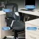 thumbnail image 5 of Almohada de apoyo lumbar Samsonite para silla de oficina y coche, 5 of 5