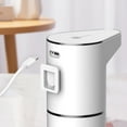 thumbnail image 2 of Automatic Foaming Soap Dispenser, Rechargeable Hand Free Pump Soap Dispenser Electric Dispenser for Bathroom Countertop, Kitchen 350mL（white,19.3*11.6*7.5cm), 2 of 5