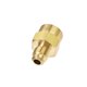 thumbnail image 4 of Adaptador de tubería de latón Uxcell macho a hembra 1/4 SAE a 1/4 NPT 2, 4 of 5