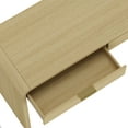 thumbnail image 5 of Grace Modern 54 Home Office Desk with 2 Drawers in Natural Oak and Gold, 5 of 10