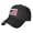 black, variant on 250th Anniversary Flag United States 1776-2026 250 Years Sandwich Brim Sun Hat, Polyester, Fits 22-23" Head - Navy