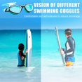 thumbnail image 4 of Gafas de natación para adultos, lentes de natación de alta definición, impermeables, a prueba de niebla, con montura grande, 4 of 5