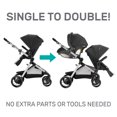 thumbnail image 3 of Evenflo Pivot Xpand Modular Travel System With SafeMax Infant Car Seat - Stallion, 3 of 8