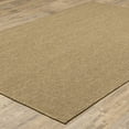 thumbnail image 5 of Style Haven  Veranda Solid Tan Indoor-Outdoor Area Rug 1'9" x 3'9" 2' x 3' Accent, Outdoor, Indoor Entryway, Bathroom, Patio Rectangle, 5 of 5