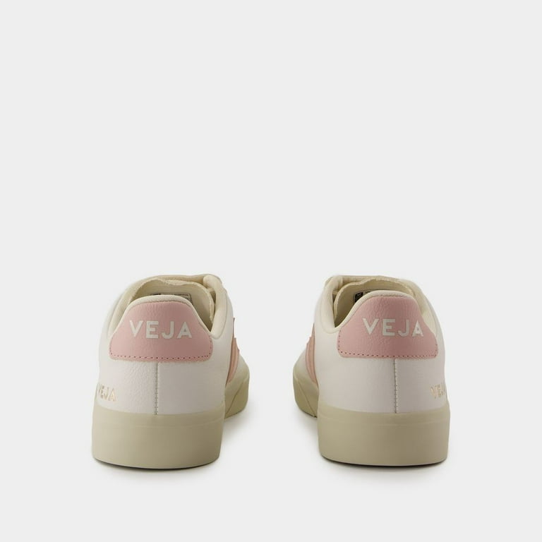 Veja Female Recife Logo Sneakers - Leather - Extra White
