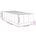 thumbnail image 5 of Bowery Hill Engineered Wood Twin Bed Frame in Dark Gray Fabric, 5 of 5