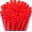 Red, variant on 50 PCS Valentine Heart Shaped Pink Straws, Reusable Drinking Cute Straw for Valentine's day Cocktail, Birthday Party, Bridal Shower, Wedding Supplies, Valentine Party