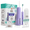 Lavender, variant on GuruNanda Lion & Lamb Kit 2.0 Electric Toothbrush with Water Flosser, 4 Jet Tips, 4 Brush Heads, Teal