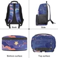thumbnail image 6 of Pzuqiu Galaxy Axolotl Personalized School Backpack for Kids Students Customized Bookbags Large Capacity Custom Backpacks with Name Schoolbag for Girls 17 Inch Back to School, 6 of 7