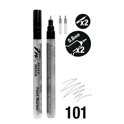 Daler Rowney FW Mixed Media Refillable Paint Markers (101)