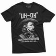 thumbnail image 3 of Men's US history Funny T-shirt Uh-oh george armstrong custer little bighorn Tee Shirt 4th of July Independence day Tee Shirt (4X-Large Military Green), 3 of 7