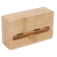 thumbnail image 4 of Soporte de madera para teléfono móvil, soporte para teléfono móvil, soporte de madera de bambú para almacenamiento, soporte de escritorio para teléfono móvil, resistente y duradero, 4 of 12