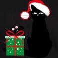 thumbnail image 3 of CafePress - Santa Cat &Amp; Mouse Dark T Shirt - Men's Classic Graphic Cotton T-Shirt, 3 of 4