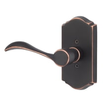 Sure-Loc Ss100 Lh Sandstone Left Handed Non-Turning One-Sided Dummy Door Lever - Bronze