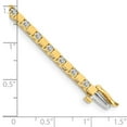 thumbnail image 6 of Auriga Fine Jewelry 14K Yellow Gold AAA Diamond Tennis Bracelet 7inch for Women, 6 of 6