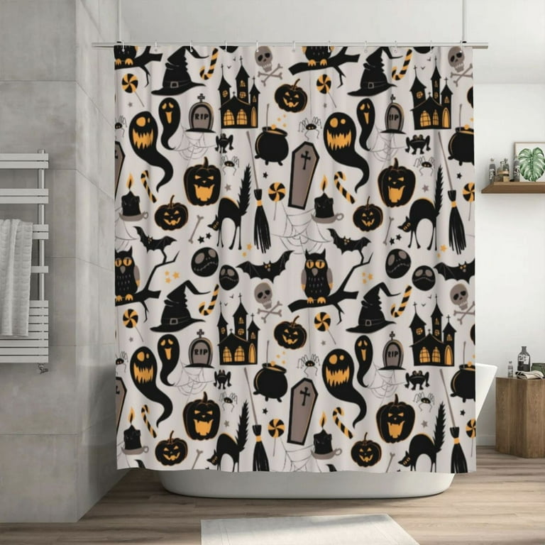 Shower Curtain, Sugar Skull Shower Curtain, Color Crazy Shower Curtains,  Bath Towels, Hand Towels Bath Mat , Extra Large Bath Mats 