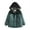 Green-b, variant on Boys Hooded Puffer Jacket Lined Water 𝖱esistant Windproof Thicken Quilted Winter Coat Thermal Outerwear Warm Puffer Coat Kids Snow Jacket