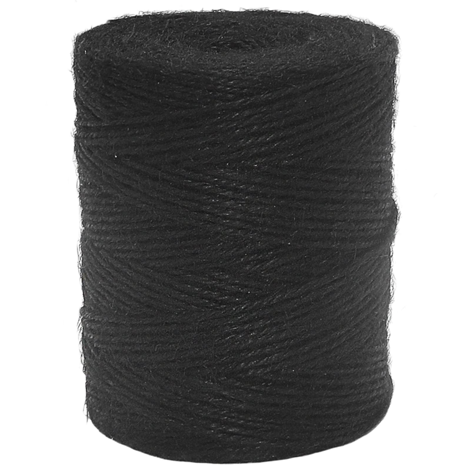 656 Feet Black Jute Twine, Natural 2mm Jute Cord for Crafts, Halloween