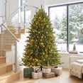 thumbnail image 5 of OasisCraft 6.5FT Pre-Lit Artificial Christmas Tree with Remote 450 LED Lights, 5 of 10