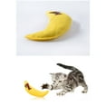 thumbnail image 4 of Banana Catnip Toy to Make Cats Alleviate Worries Fatigue, 4 of 5