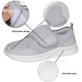 thumbnail image 4 of Diabetic Shoes for Men and Women Extra Wide Width Adjustable Sneakers for Swollen Feet, Non Slip Soft Sole Orthopedic Slip On Walking Shoes Comfortable, 4 of 7