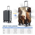 thumbnail image 5 of Picia Cute Daisy Cow Luggage Protector Cover Thicken Suitcase Protector Cover Fit 18-32 Inch Luggage-Large, 5 of 9