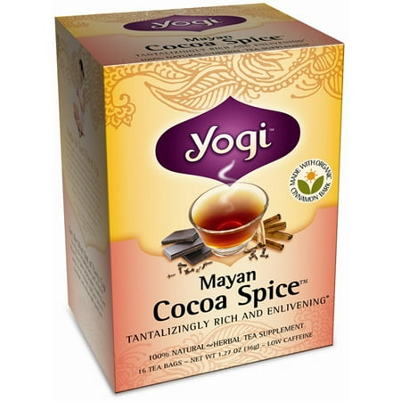 Yogi Mayan Cocoa Spice Tea, 16ct (Pack of 6)