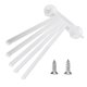 thumbnail image 1 of Colgador de Toallas Jadeshay Soporte para Toallas 5 Brazos Blanco, 1 of 8