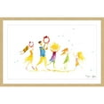 thumbnail image 2 of Marmont Hill "Dancing Family" by Maya Gur Framed Painting Print, 2 of 5