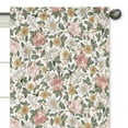 thumbnail image 3 of Vintage Floral Semi-Sheer Rod Pocket Curtain Panels (Set of 2) by Sweet Jojo Designs, 3 of 5