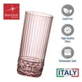 thumbnail image 4 of Bormioli Rocco America '20s Long Drink Glass, Set of 6 - Lilac Rose, 16.25 oz., 4 of 7