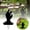 B, variant on EDFBUYKRS Whimsical Hand Wooden Ground Stake Outdoor Ornaments For Festive Charm