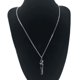 thumbnail image 2 of Collar de abrazo Collar de cadena para mujer para él y ella Collar de pareja Collar lindo para niñas Joyería de moda estética Collar con colgante Collar de amor para hombres, 2 of 5