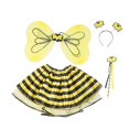 thumbnail image 3 of Disfraz de mariposa para niños y niñas, traje para actuación en escenario, juguete creativo Mariposa de dos hojas, 3 of 8