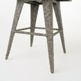 thumbnail image 6 of Raleigh Outdoor Wicker 30" Bar Stools with Cushions, Set of 2, 6 of 8