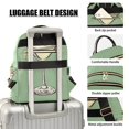 thumbnail image 3 of FORMRS Mini Backpack Purse for Women Travel Daypack Casual Shoulder Bag, Lemon Juice, 3 of 7