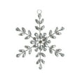 thumbnail image 2 of Puntoco Nuevo copo de nieve de metal de hierro forjado para Navidad, decoración de árbol de Navidad, diseño de copo de nieve colgante, 2 of 6