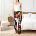 thumbnail image 4 of Sikiie Abstract Jazz Instrumental Women’s Lounge Pants, Lounge Pants Sleep Bottoms, Lounge for Women, Womens Pajama Pants -Small, 4 of 6