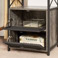 thumbnail image 5 of VECELO Javlergo 2-Drawer Nightstand/End Side Table with Storage Shelf Old School, 5 of 5