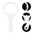 thumbnail image 6 of 3 Pcs Housing Wrench Water Filter Canister Spanner Jug White, 6 of 8