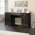 thumbnail image 3 of Gymax 59'' Computer Desk Writing Desk Study Workstation with Drawers Brown, 3 of 10