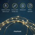 thumbnail image 3 of Guirnalda de luces LED MUMUXI 2 m 20 luces Paquete de 12, 3 of 8