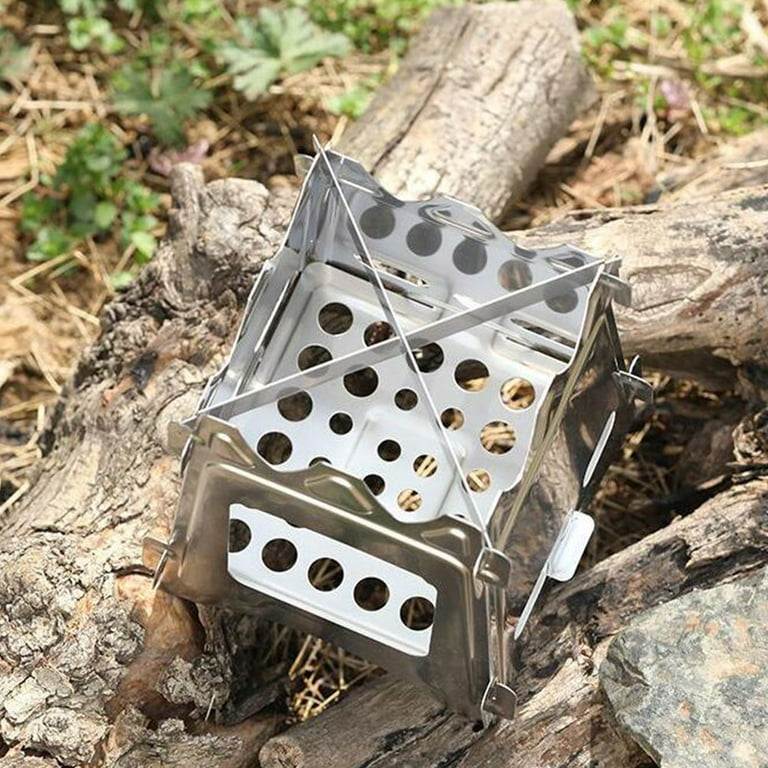 Outdoor Mini # Portable Stove # Stove for Camping, Picnics, Square