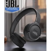 JBL Tune 520BT Wireless On-Ear Headphones, 57H Battery, Bluetooth, Black (Sold without manufacturer warranty).