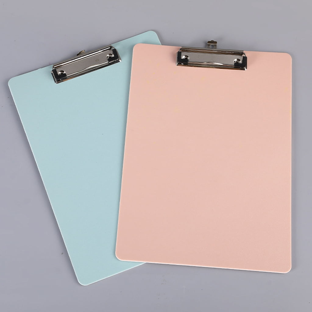 5Pcs Conference Clipboard with Retactable Hanging Hook 12x8.6Inch for Office