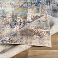 thumbnail image 4 of Dublin Taupe 3'11" x 5'7" Modern Rectangle Area Rug, 4 of 6