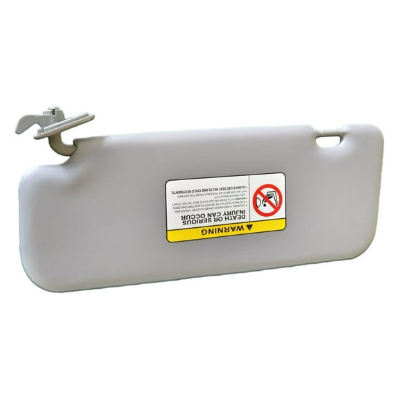 Car Sun Visor Replacement For Hyundai Accent 2011 2012 2013 2014 2015 OEM 85210-1R000 85220-1R000-grey-left side does not have a mirror