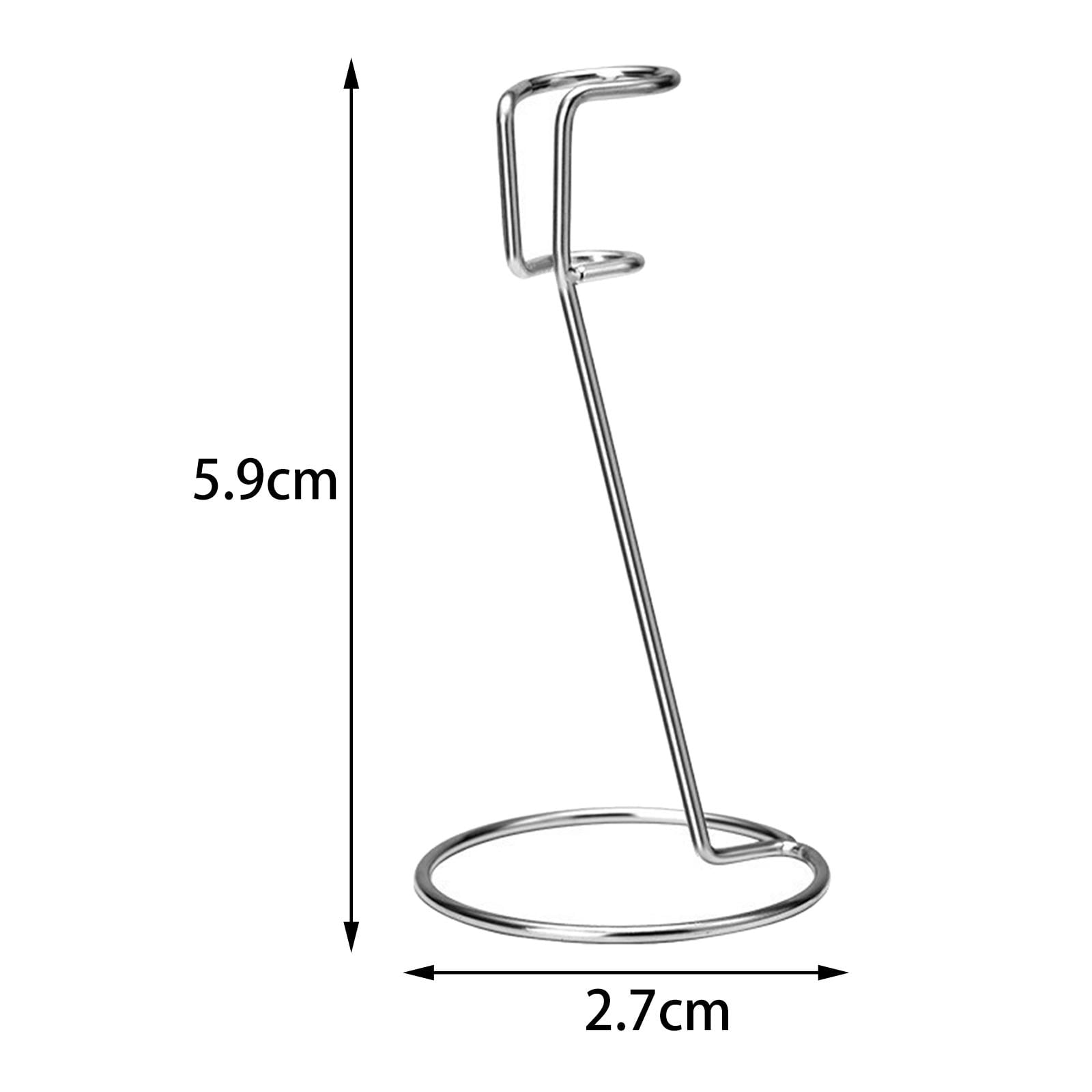 GSHLLO Stainless Steel Milk Frother Stand Coffee Frother Holder Egg Beater  Stand Coffee Foam Maker Stand for Handheld Frother
