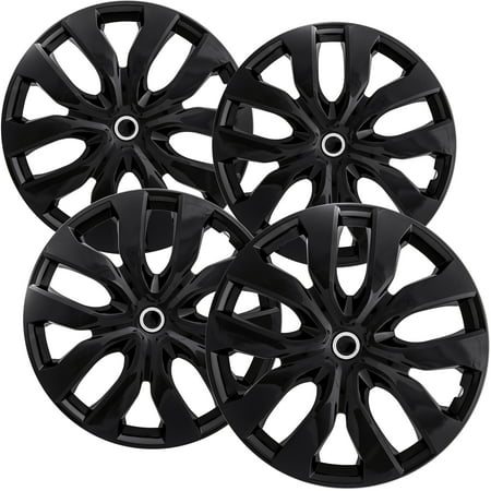 Hubcaps/Wheel Covers Best for Nissan Rogue 15 Inch - (Set of 4) by (Best Looking Rims For 350z)